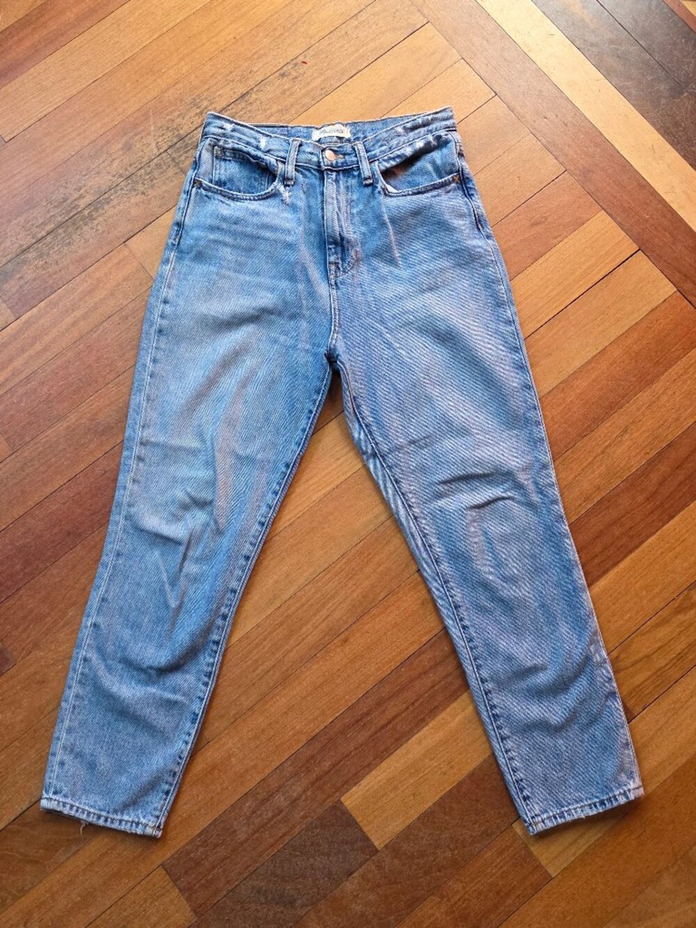Madewell Light Wash "The Mom Jean" Size 26